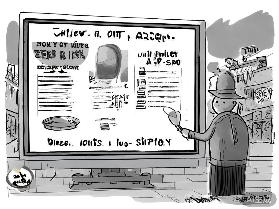 观察虚假宣传信息
虚假广告常强调“零风险”、“高