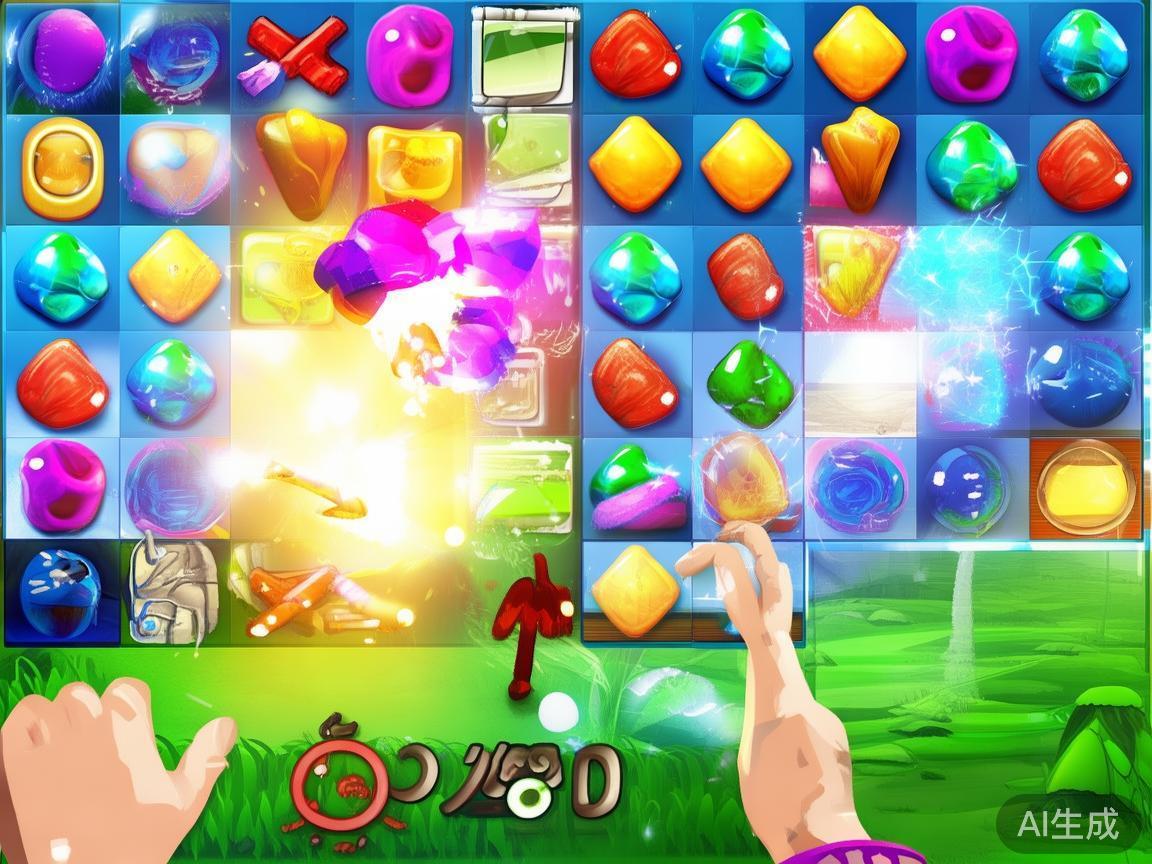 在游戏中，运用策略合理布局是升高分数的关键。例如，